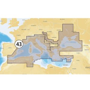 Navionics Gold XL9: 43XG Mittelmeer & Schwarzes Meer