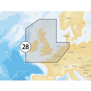 Navionics Gold XL9: 28XG UK, Irland & Niederlande