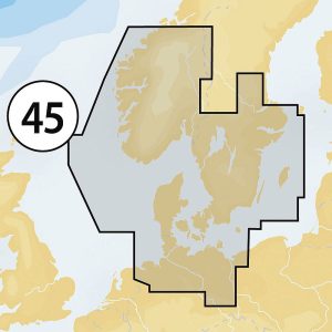 Navionics Gold XL9: 45XG Skagerrak & Kattegat