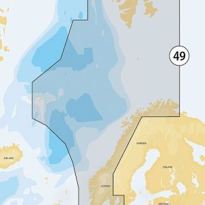 Navionics Gold XL9: 49XG Norwegen