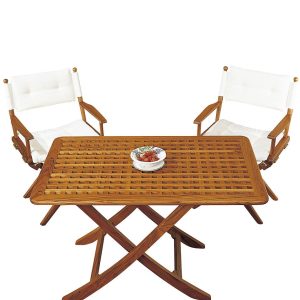 Tisch Teakgreating