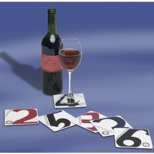 Coasters – 4 Untersetzer in 4 Farben