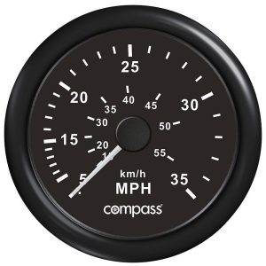 Staudruck-Tachometer 0 – 35 mph