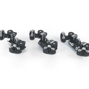 Pfeiffer Marine Travellerschlitten mit 4 Kugellager-Rollen Gr. 3