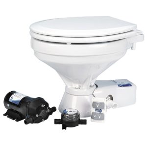 Jabsco Quiet Flush elektrische Toilette mit Spülpumpe