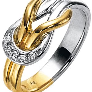 Kreuzknoten-Ring