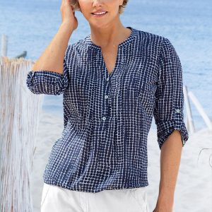 Anna Larssen Damen Shirtbluse