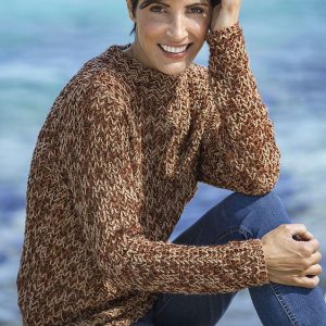 Anna Larssen Grobstrick-Pullover