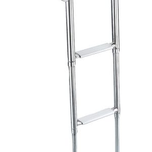 Badeleiter mit Plattform, klappbar
