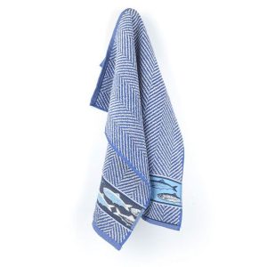 Handtuch Fish Royal Blue 53x60cm