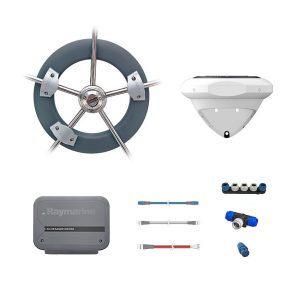 Raymarine Evolution EV-100 Radpilot mit ACU-100, Kabelsatz, EV-1 & Antriebseinheit E12093, OHNE Bediengerät (Hinweis: Ein MFD oder Autopilot-Bedieneinheit ist erforderlich)