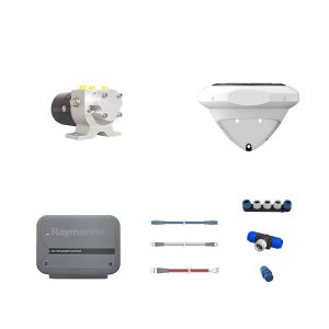 Raymarine Evolution EV-100 Powerpilot mit ACU-100, Kabelsatz, EV-1 & Hydraulikpumpe Typ 0,5, OHNE Bediengerät (Hinweis: Ein MFD oder Autopilot-Bedieneinheit ist erforderlich)