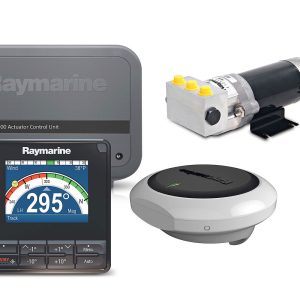 Raymarine Evolution EV-100 Power mit p70Rs Bedieneinheit, ACU-100, EV-1, Kabelsatz und Hydraulikpumpe Typ 0,5