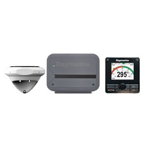 Raymarine Evolution Autopilot mit p70Rs Bediengerät, ACU-150, EV-1 Sensor, Kabelsatz (passend für Typ1 12 Volt Hydraulikpumpen)