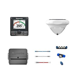 Raymarine Evolution EV-400 Power mit Bedieneinheit p70Rs, ACU-400, EV-1, Kabelsatz (passend für Antriebe Typ 2 & 3)