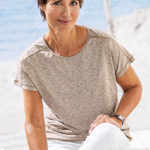 Linea Primero Damen Melangeshirt
