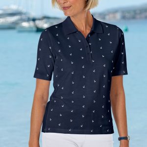 Damen Druckpoloshirt