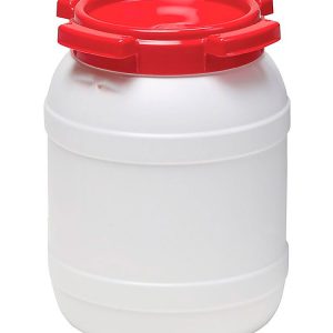 Weithalskanister mit rotem Deckel – Lunchbox – Essensbox