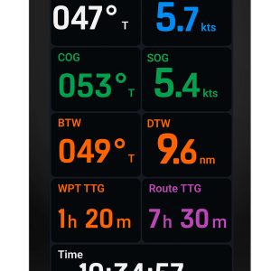 Raymarine Alpha Performance Instrument – Multifunktionsinstrument
