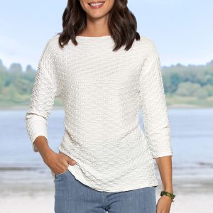 Barbara Lebek Damen Strukturshirt