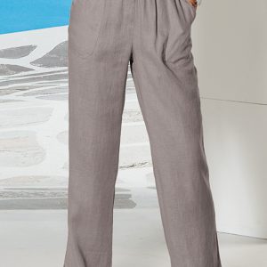 Barbara Lebek Damen Leinenhose