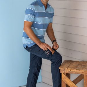 Zipp-Poloshirt