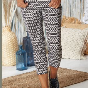 Navigazione 7/8-Druckhose für Damen