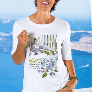 Navigazione Damen Shirt mit Frontmotiv