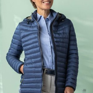 FuchsSchmitt Damen Lang-Steppjacke