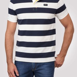 TBS Streifenpoloshirt