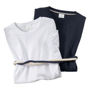2er-Set Basicshirts