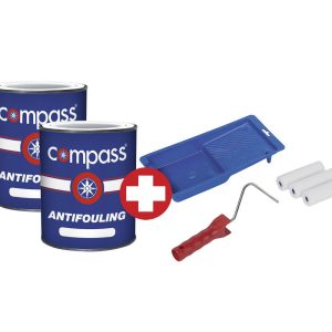 2er-Set Antifouling Cruising je 2,5L + Farbwannenset