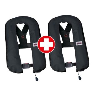 2er Set Marinepool Rettungsweste Compact II 150N mit 16 l Auftrieb
