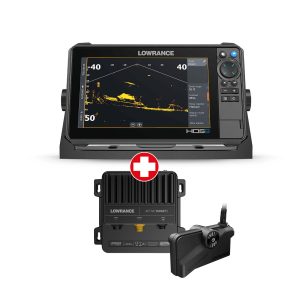 Sparset: Lowrance HDS Pro + Sonarsystem ActiveTarget 2 + Schwinger + Halterung
