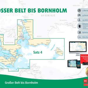 Delius Klasing Satz 4: Großer Belt bis Bornholm
