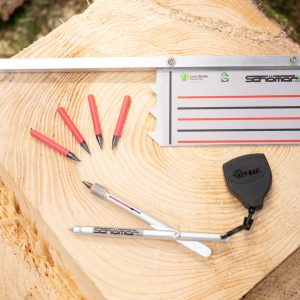 Komplettset Fällzirkel und Fällfahne Komplettset Fällzirkel und Fällfahne