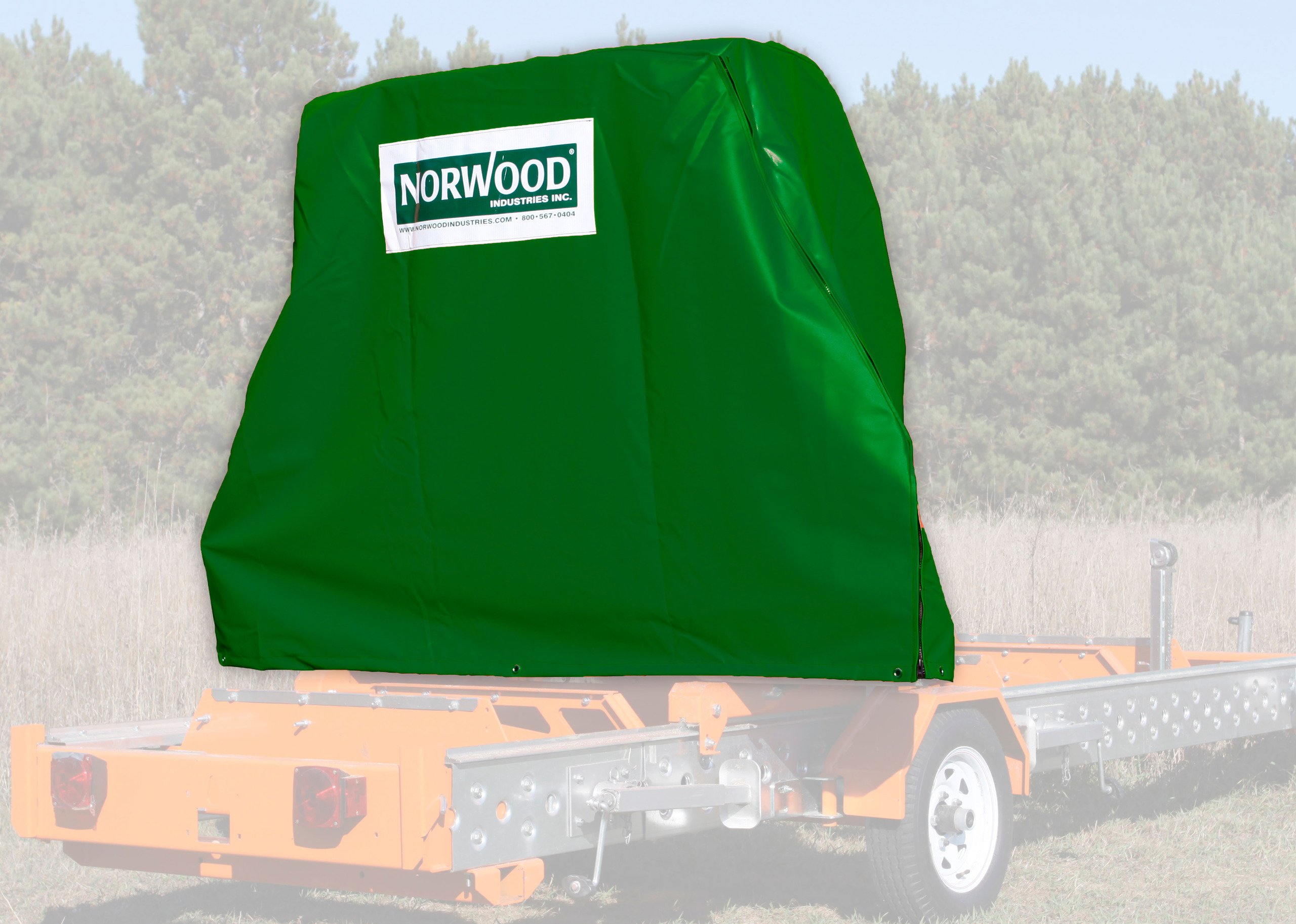 Norwood Abdeckhaube für mobile Sägewerke
