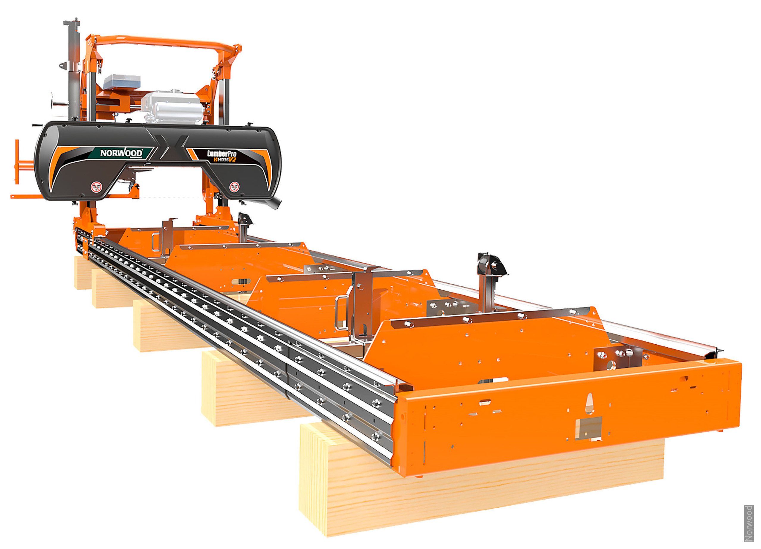 Norwood Sägewerk HD36V2 Rahmen 6 m