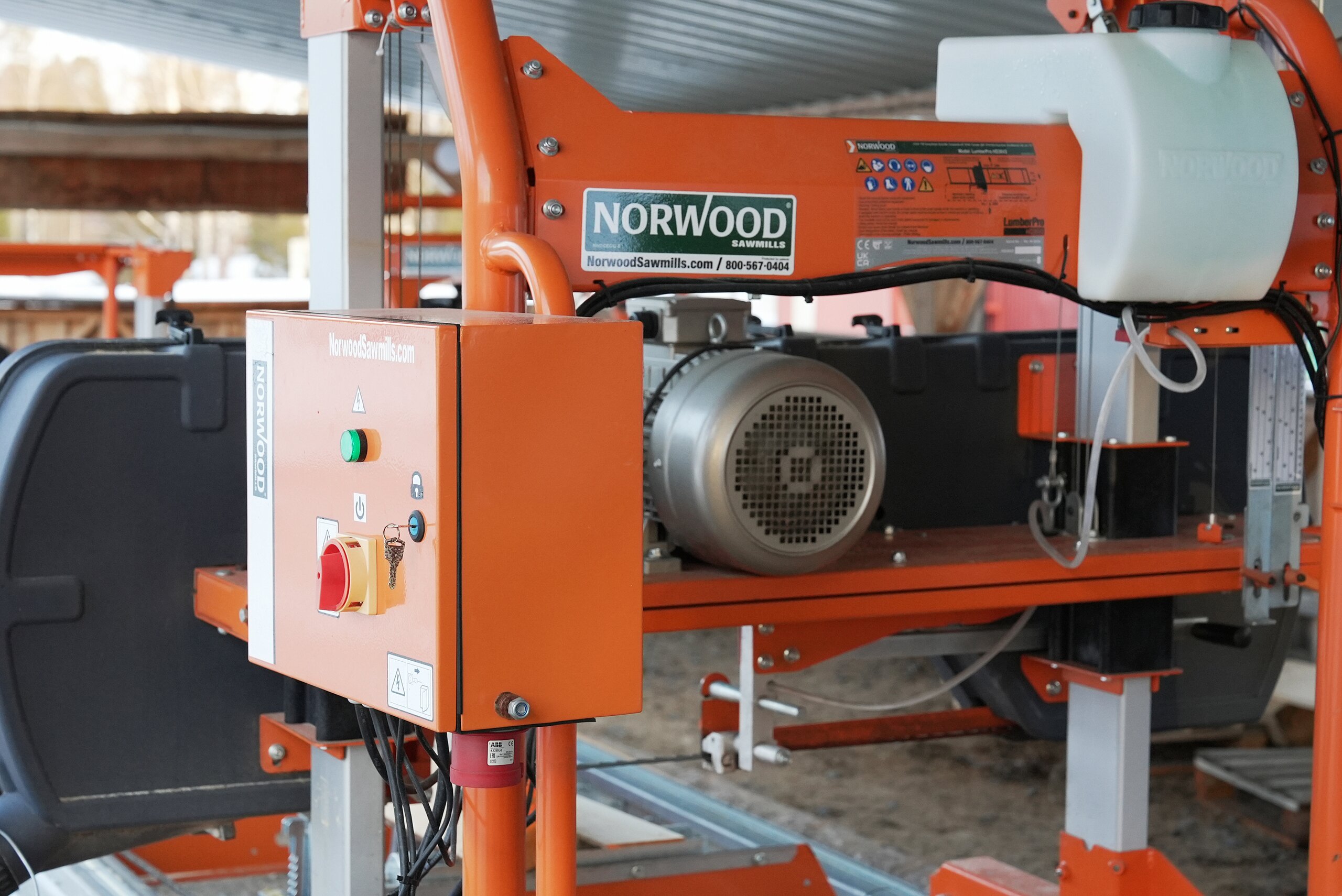 Norwood Elektromotor für Sägewerk HD36V2