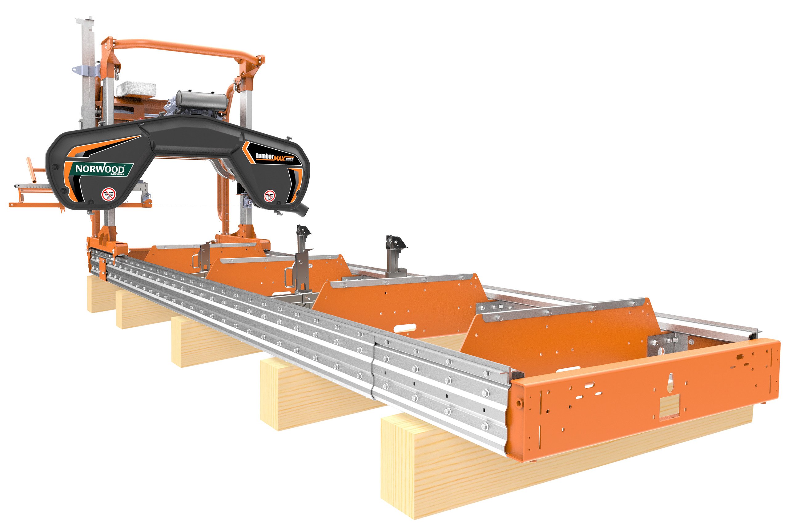 Norwood Sägewerk Lumber Max HD 38 Rahmen