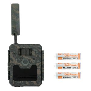 ICU Wildkamera Clom Cam 6 mit 3 x ICU Akku Clom Cell Power 18650
