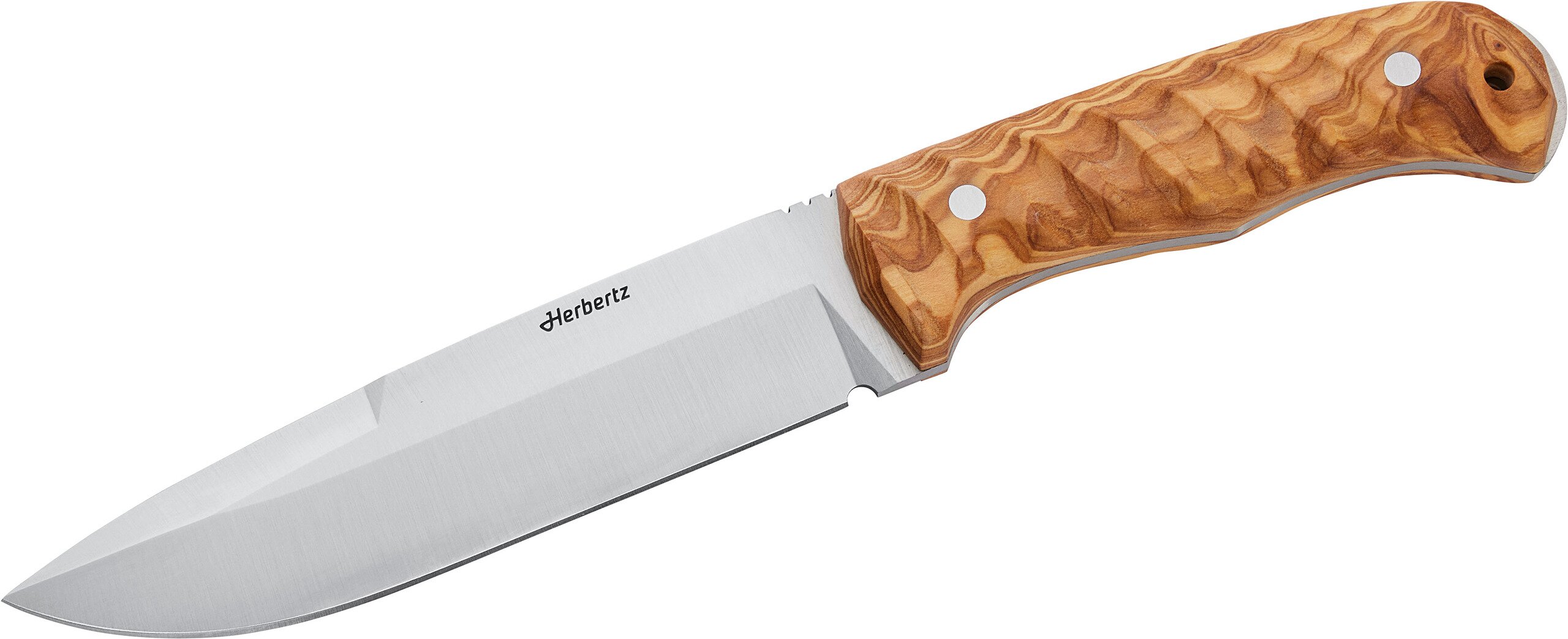 Herbertz Outdoormesser mit Olivenholzgriff