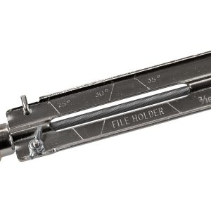 Feilenhalter mit Lehre 25°/30° Feilenhalter mit Lehre 25°/30°