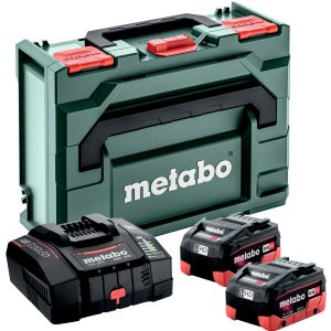 Metabo Basis-Set 2x LiHD 8,0 Ah, ASC 290 und Metabox 145