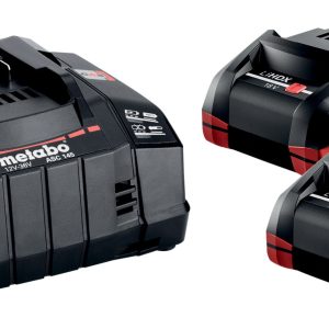 Metabo Basis-Set 2x LiHDX 4,0 und ASC 145