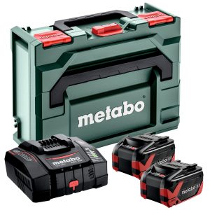 Metabo Basis-Set 2x LiHDX 8,0 Ah, ASC 290 und Metabox 145