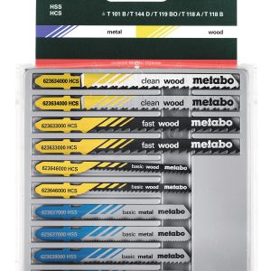 Metabo Stichsägeblatt-Sortiment 10-teilig Metabo Stichsägeblatt-Sortiment 10-teilig