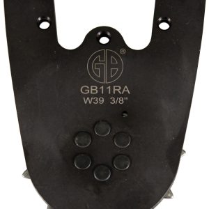 GB Kopfstück für Titanium lang Schienen 3/8″