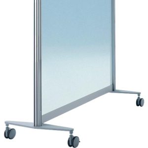 2 Fußausleger fahrbar, 4 Rollen