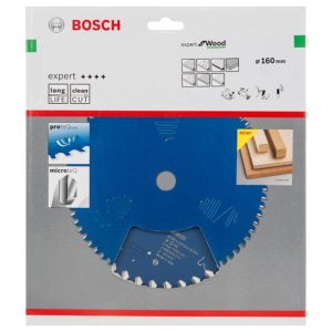 Bosch HM-Sägeblatt 160×2,6×20 Z24 2608644019 Expert for Wood für Handkreissägen